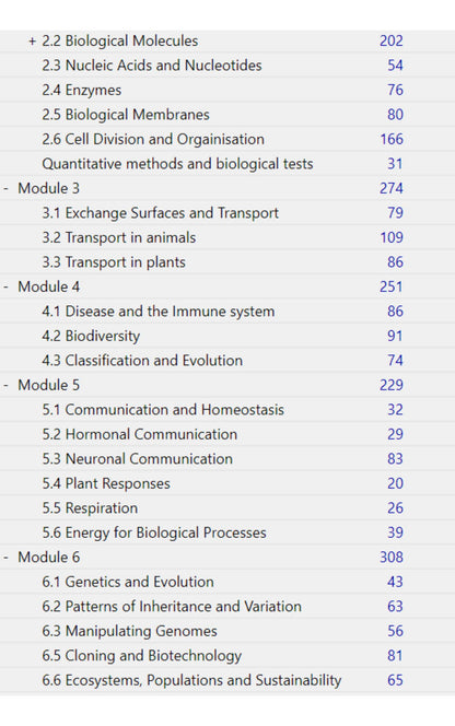 A-Level Biology and Chemistry Anki Flashcards - OCR