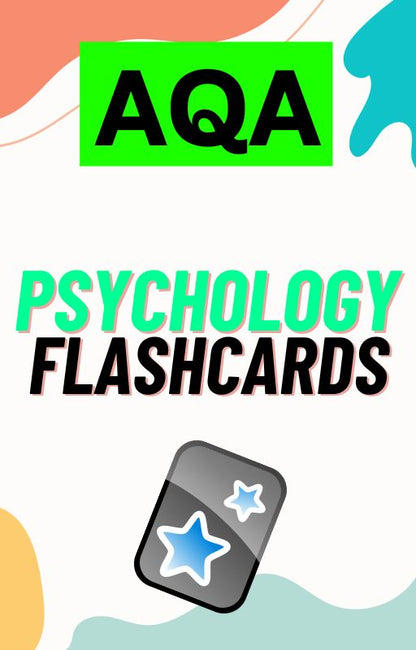 A-Level Psychology Flashcards - AQA